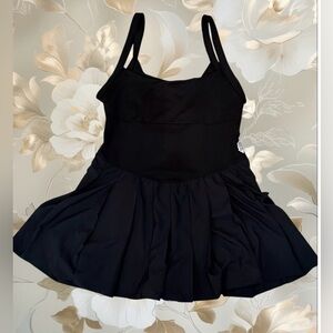 Free People Movement 🎾 Swing of Things Skortsie Dress with Shorts ⭐️ XL